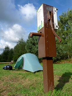 paalkamperen arendonk bivakzone